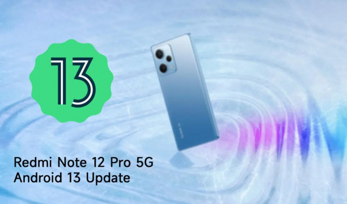Redmi Note 12 Pro 5G отримав довгоочікувану прошивку з Android 13 – фото 1