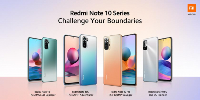 Представили Redmi Note 10, Redmi Note 10 Pro и Redmi Note 10S для глобального рынка – фото 1