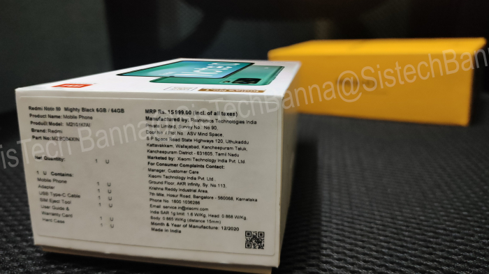 Упаковка раскрыла цену Redmi Note 10 – фото 2