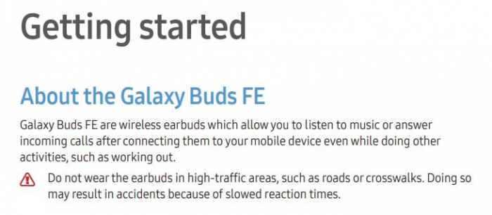 Samsung Galaxy Buds FE засвітилися на сайті Samsung, дизайн, кодова назва та деталі – фото 1