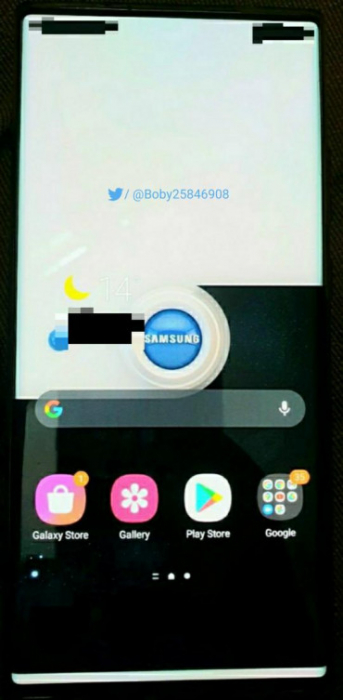 Смартфон Samsung с подэкранной камерой засветился на фото – фото 2