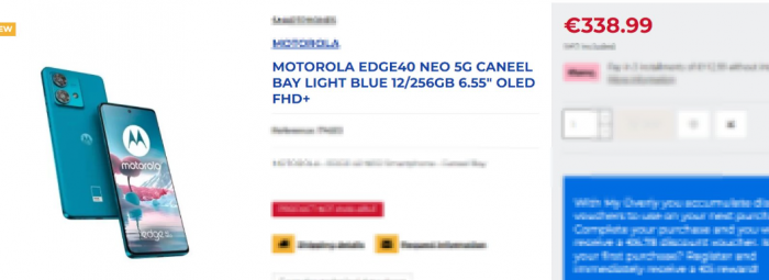 Motorola Edge 40 Neo - підтверджено дату запуску, ціна, характеристики – фото 2