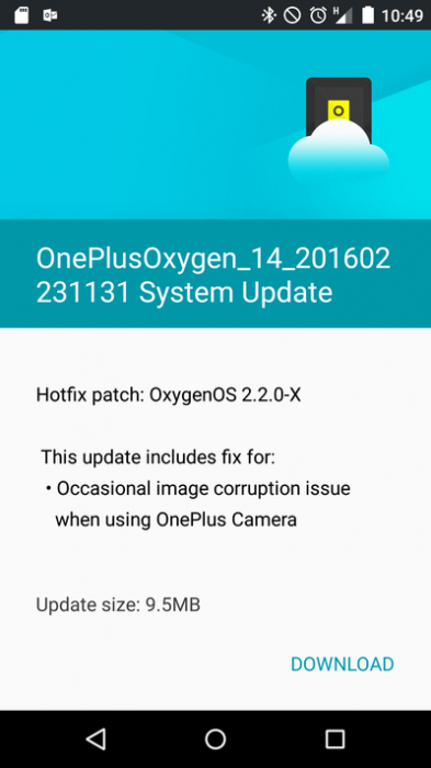 OnePlus X начал получать обновление Oxygen 2.2.0 – фото 2