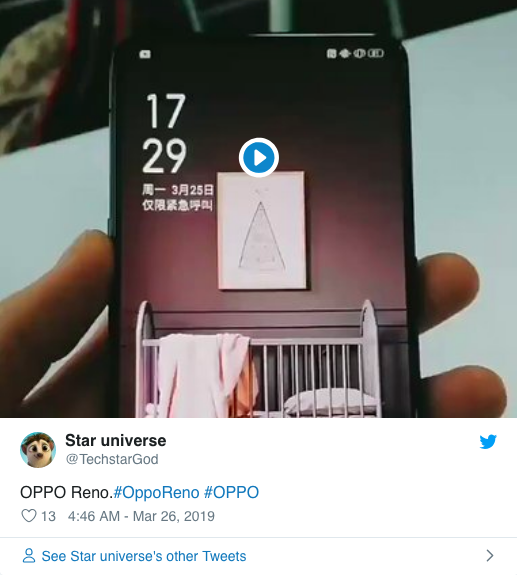На видео показали Oppo Reno – фото 2
