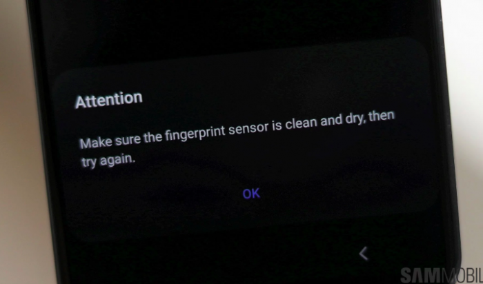 Обновление для Samsung Galaxy A50 приводит к сбою в работе сканера отпечатка