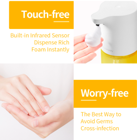Безконтактний смарт-дозатор мила Simpleway Tech: дбайливий та ефективний догляд за шкірою – фото 1