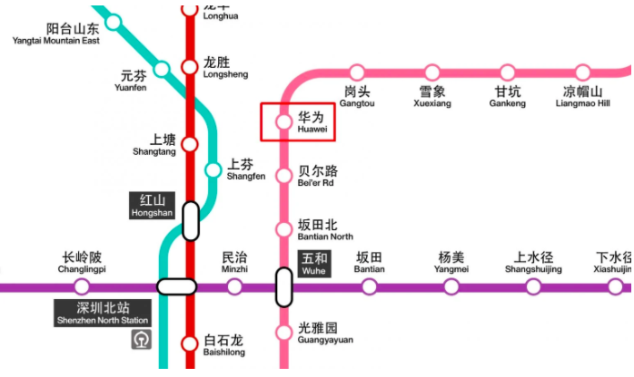 У Huawei появилась своя станция метро – фото 1
