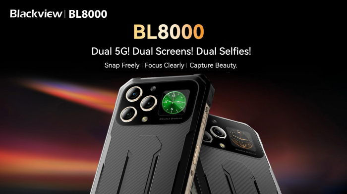 Новий Blackview BL8000 - Samsung GN5, 24 Гб ОЗП та 512 гб UFS 3.1, два екрани і всього за $200 – фото 1
