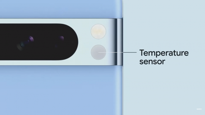 Google Pixel 8 Pro – термометр