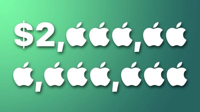 Apple - 2 триллиона