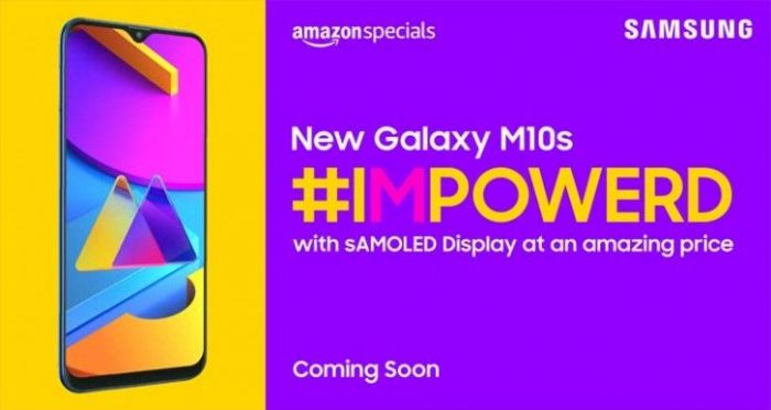 Samsung Galaxy M10s на фото