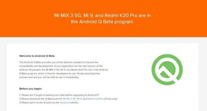 Redmi K20 Pro получил Android Q Beta – фото 2