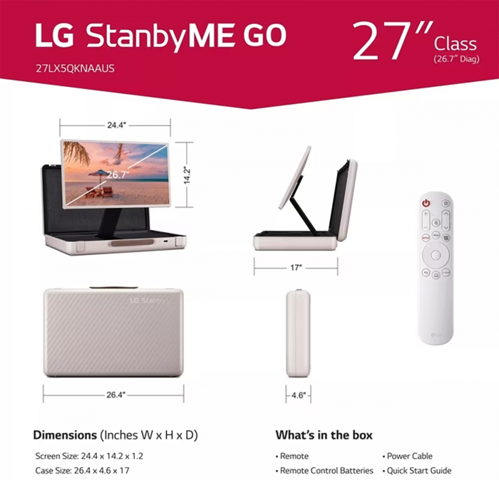 LG StandbyMe Go