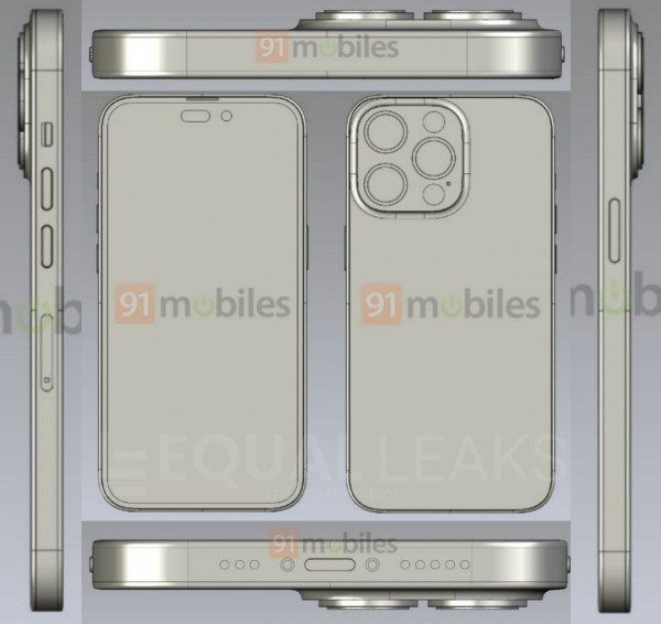 iPhone 14 Pro показали на CAD-чертежах – фото 1