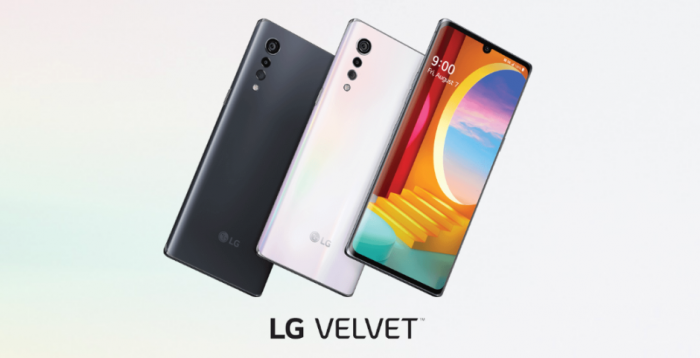 LG Velvet в разных цветах
