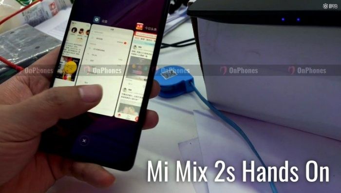Xiaomi Mi Mix 2S впервые на видео – фото 1