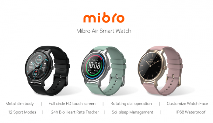 Характеристики Mibro Air