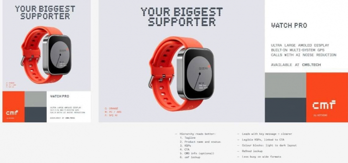 Nothing с бывшим главой OnePlus готовится к запуску первых смарт часов - CMF Watch – фото 2