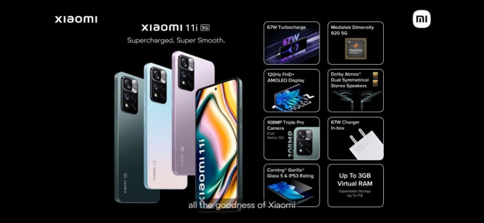 Вышли Xiaomi 11i и Xiaomi 11i HyperCharge более дорогие аналоги серии Redmi Note 11 – фото 1