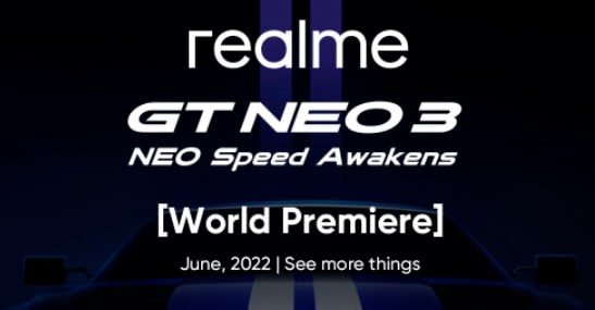 Объявлено время мировой премьеры Realme GT Neo 3 – фото 1