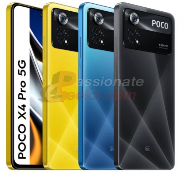 POCO X4 Pro во всех расцветках на пресс-изображениях – фото 2