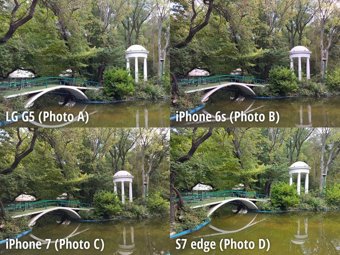 Samsung Galaxy S7 Edge и LG G5 в битве камер против iPhone 6s и iPhone 7 – фото 3