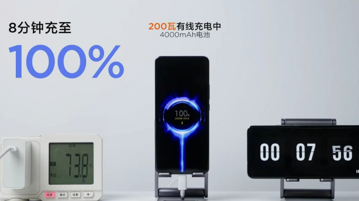 200 Вт по проводу и 120 Вт по беспроводу: новый рекорд Xiaomi – фото 1