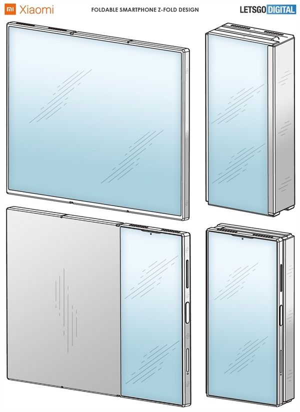 Концепт на основе патента: как может выглядеть складной смартфон Xiaomi – фото 4