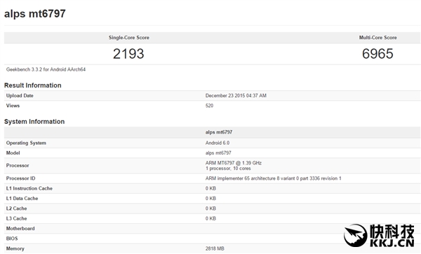 Meizu Pro 6 с процессором Helio X25 (МТ6797Т) прошел тестирование в Geekbench – фото 2
