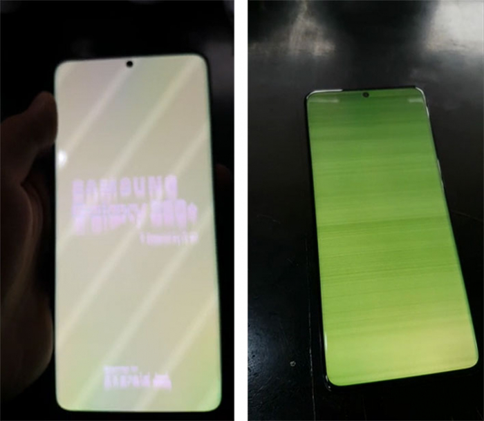 Экраны флагманов серии Samsung Galaxy S20 начали зеленеть – фото 1