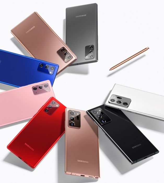 Красный, синий, розовый: выбирай эффектный Samsung Galaxy Note 20 – фото 1