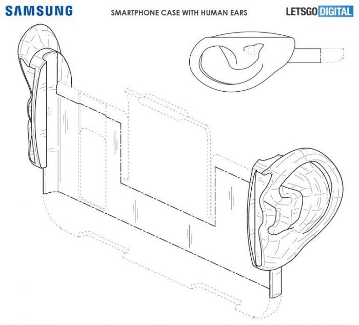 Samsung изобрела ушастый чехол для смартфона