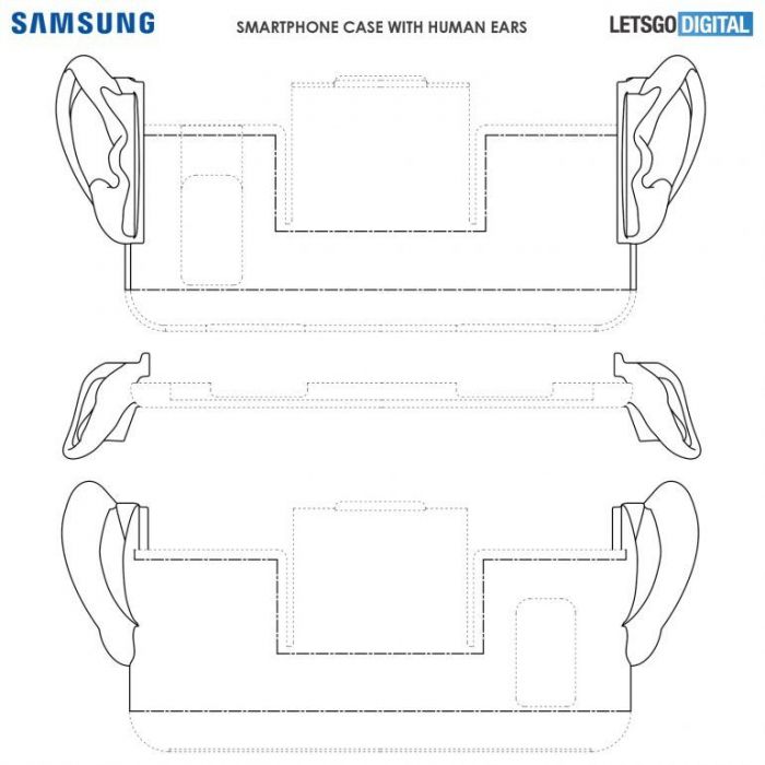 Samsung изобрела ушастый чехол для смартфона – фото 1