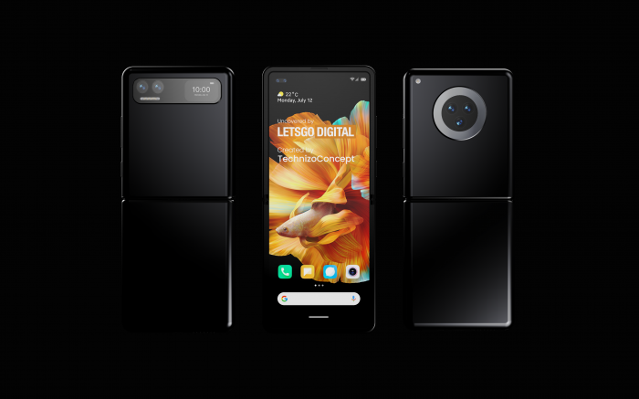 У Samsung Galaxy Z Flip 3 может появиться конкурент — Xiaomi Mi Mix Flip – фото 4