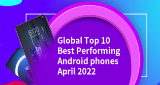 The most productive April smartphones in the world market