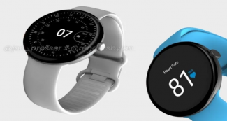 Google Pixel Watch first shown on "live" photos