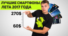 ТОП-8 недорогих Android-смартфонов за 60$ - 270$ (Лето 2017 года)