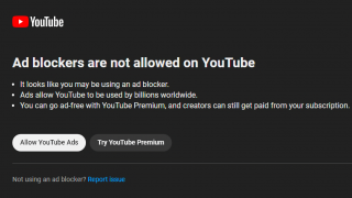 Распространения защиты от Adblock на YouTube расширяются – теперь оно действует во всем мире
