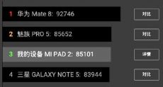 Xiaomi Mi Pad 2 с процессором Intel Atom X5-Z8500 набрал в бенчмарке AnTuTu более 85 тысяч баллов
