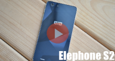 Elephone S2: video review of a state employee with a glamorous back cover