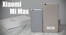 Xiaomi Mi Max: unpacking a large and thin "shovel"
