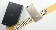 Elephone M3: unboxing a smartphone that will face an unenviable fate