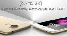 Oukitel U10 с процессором MT6753 получит тонкий металлический корпус и сканер отпечатков пальцев