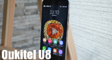 Oukitel U8 Universe Tap - video review of another budget smartphone with a fingerprint scanner