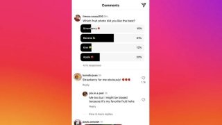 Пора голосовать! В Instagram появилась новая функция, позволяющая создавать опрос в комментариях к своим постам
