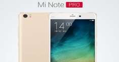 Xiaomi Mi Note pro работает под управлением Android Lollipop